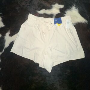 Old Navy Women's Light Cream Athletic Shorts